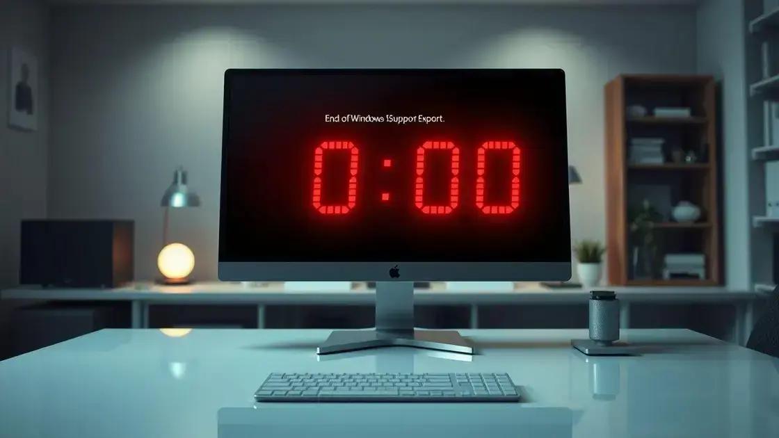 Understanding the end of Windows 10 support