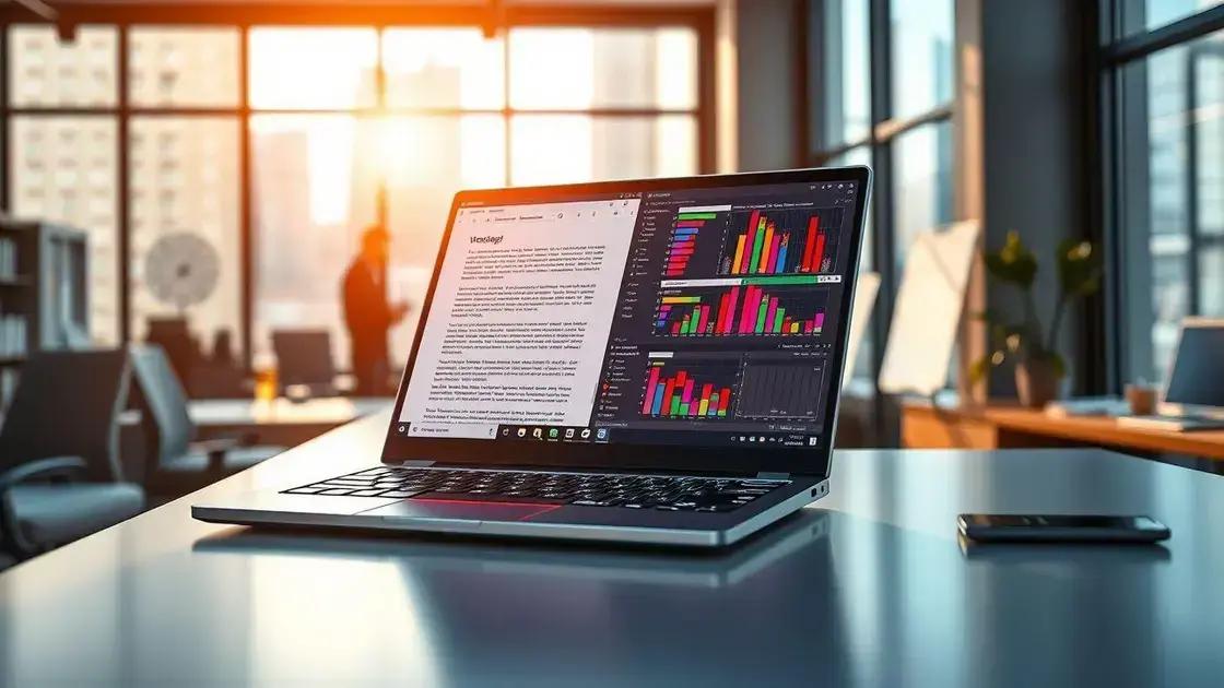 Performance for productivity tasks